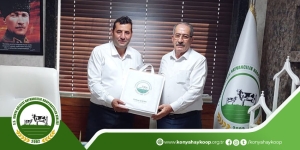 Ilgın - Akşehir Pancar Ekicileri Kooperatifi Başkanı Yusuf YAZIR'dan Birliğimize Ziyaret.