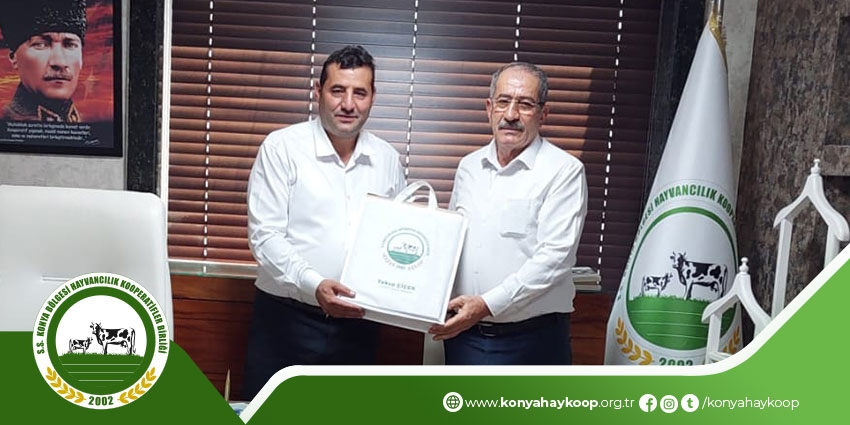 Ilgın - Akşehir Pancar Ekicileri Kooperatifi Başkanı Yusuf YAZIR&#039;dan Birliğimize Ziyaret.